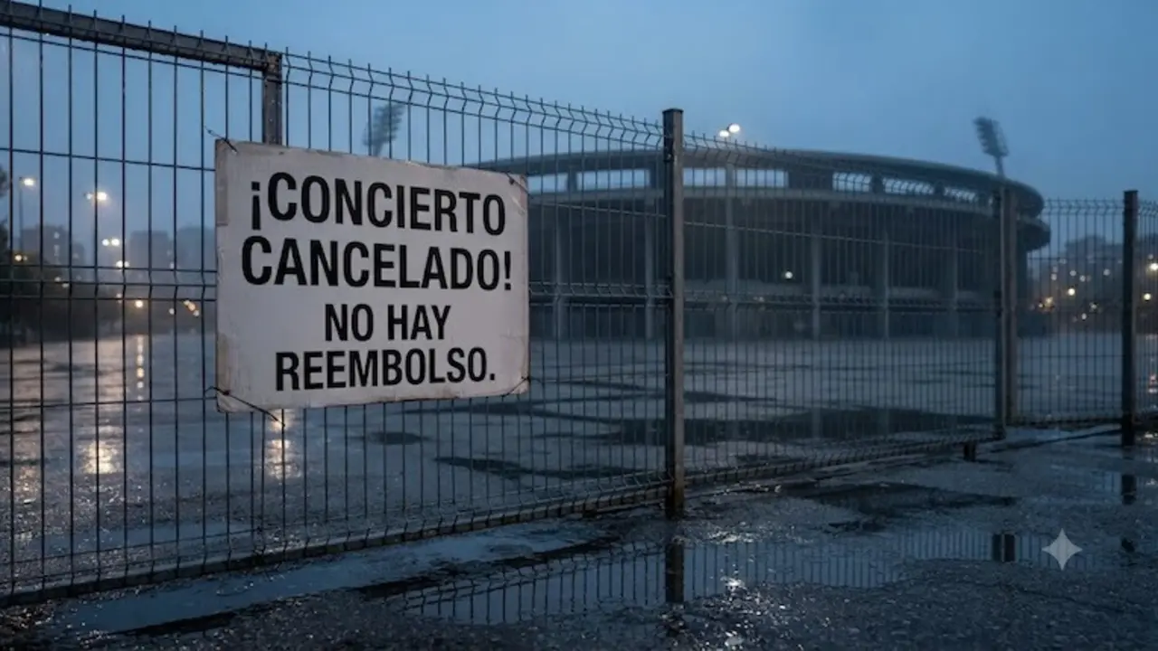Concierto cancelado