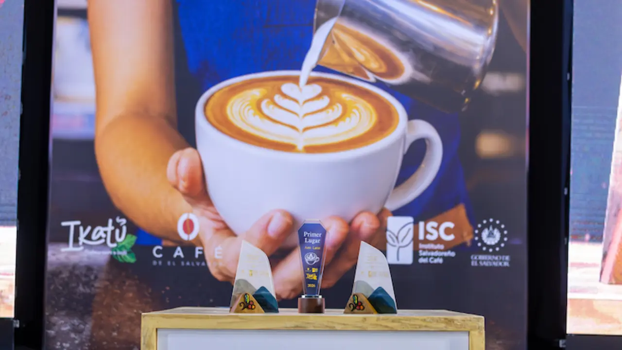 Competencia de Arte Latte 1