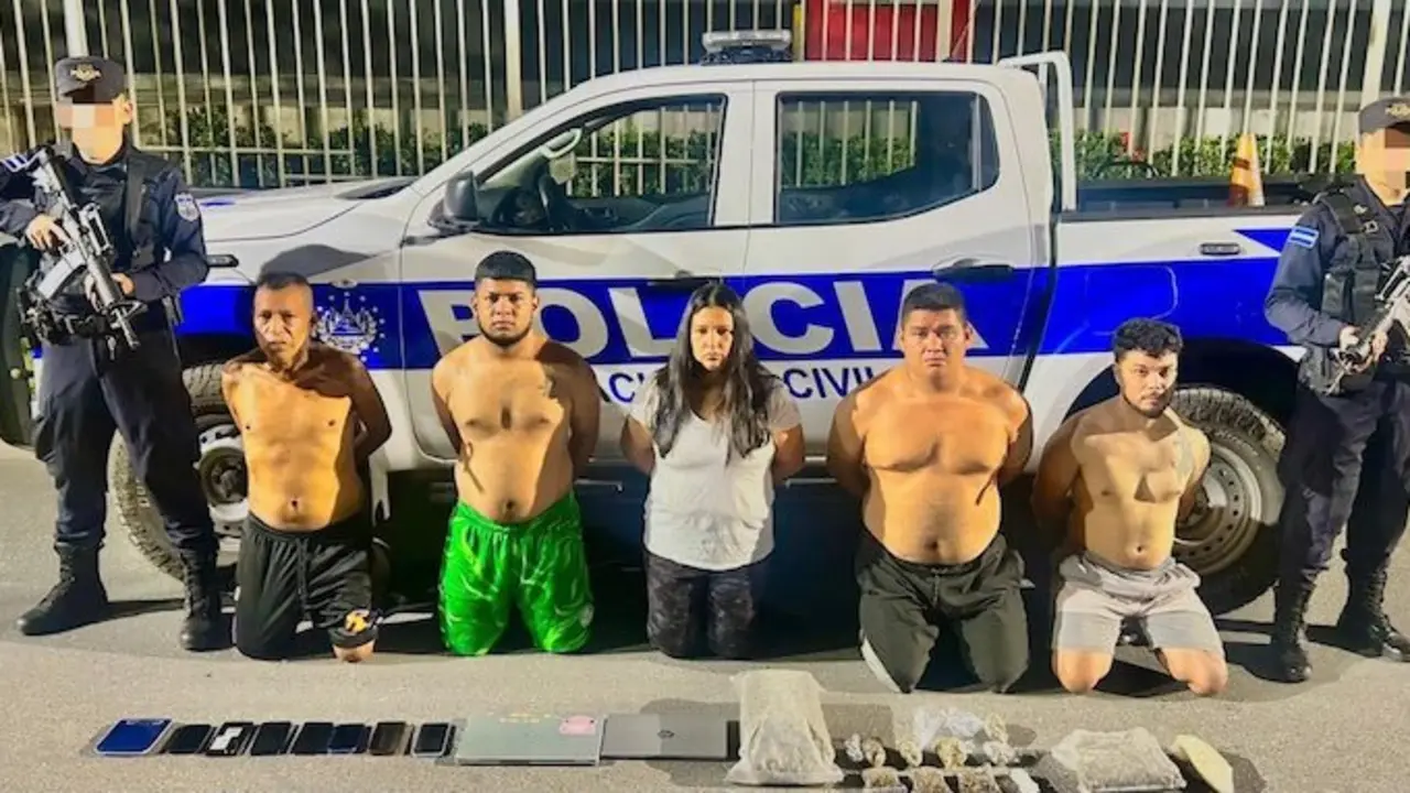 Capturados narcomenudeo La Libertad 01-08-2026 Génesis PNC FGR