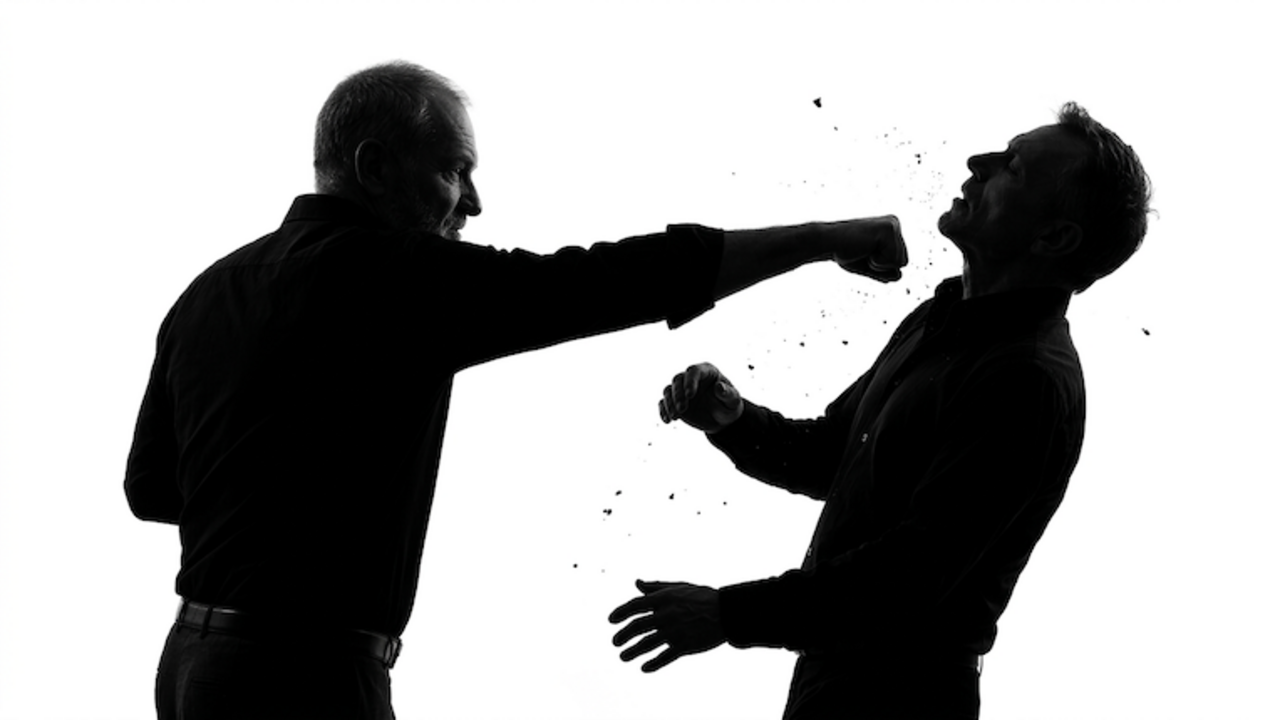 Pelea hombres