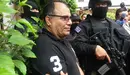 José Adán Salazar, &#34;Chepe Diablo&#34;, al ser presentado por la PNC