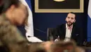 Bukele en conferencia