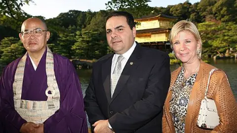 Japón fue uno de los tantos destinos que tuvo la pareja presidencial.