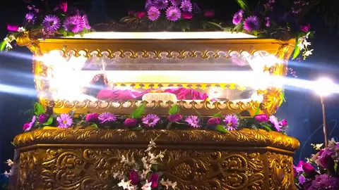 Santo Entierro en Ahuachapán. Foto: @benja_alex06