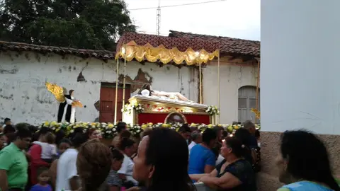 Santo Entierro en San Miguel. Foto: @MITURElSalvador