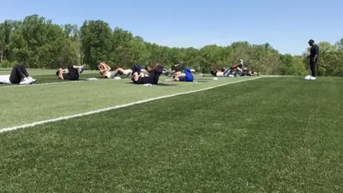 La ex primera dama dijo que continúan realizando sus rutinas de ejercicios aunque ya no en la Casa Blanca.