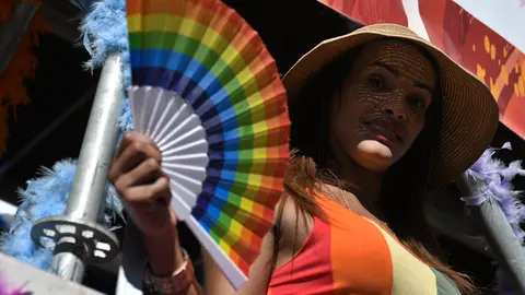 La marcha reúne a personas de diversos países de Europa.