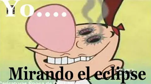 Personajes de caricatura también aparecieron entre los memes.