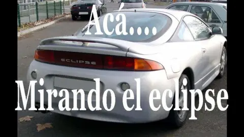 Nadie puede argumentar que no vio el eclipse... al menos este modelo de carro.