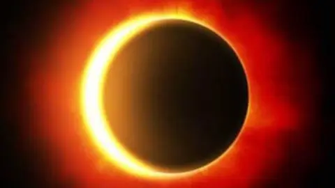 ¿Se suspendió el eclipse?