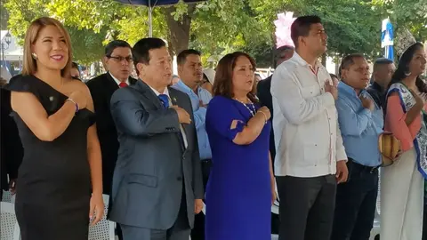 La ciudad de Sonsonate recibió a los diputados que los representa en la Asamblea Legislativa.