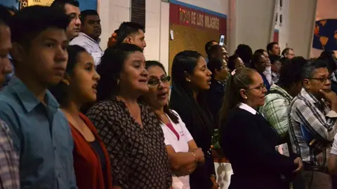 La comunidad se mostró bastante conmovida. Foto: Warner Velázquez