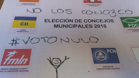 Este usuario dijo desconocer a los candidatos que se postularon en las elecciones.