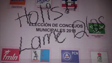 Las obscenidades hacen su aparición, imagen tomada de redes sociales.