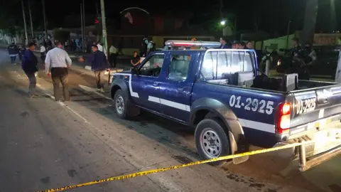 Una de las escenas recreadas fue por el redondel de La Gloria en Mejicanos.