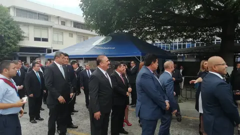 Diputados de todas las fracciones ingresaron por la alfombra roja / Foto: Asamblea