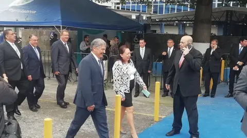 La sesión solemne fue dirigida por el diputado presidente Norman Quijano / Foto: Asamblea.