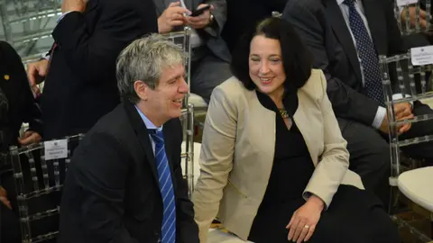 Jean Manes, embajadora de Estados Unidos, fue una de las invitadas especiales a esta ceremonia / Foto: Asamblea