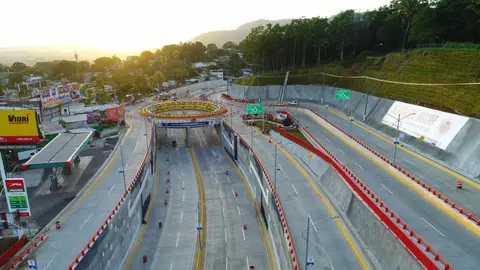 Vista panorámica de "El Paso del Jaguar", cuya obra costó $21 millones. Foto: Fovial
