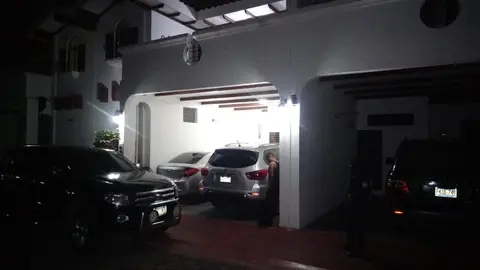 Parte de los vehículos incautados. Foto:PNC