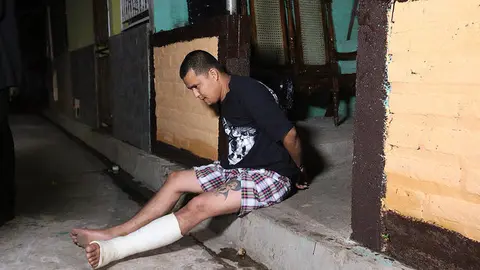 Parte de las capturas que se hicieron en Sonsonate.