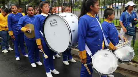 Mujeres privadas de libertad son parte de la banda de paz de Centros Penales Foto: Comunica_DGCP