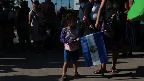 Hasta ahora se contabilizan más de mil salvadoreños que han emprendido su viaje hacía el "sueño americano".