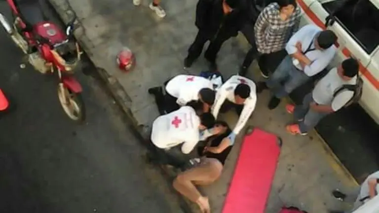 Mujer atropellada