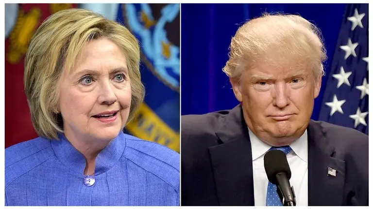 Clinton vs Trump