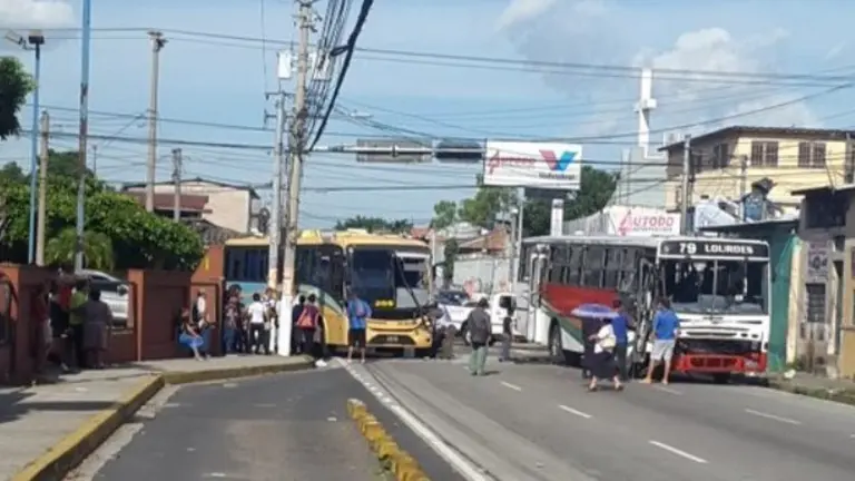 Accidente buses