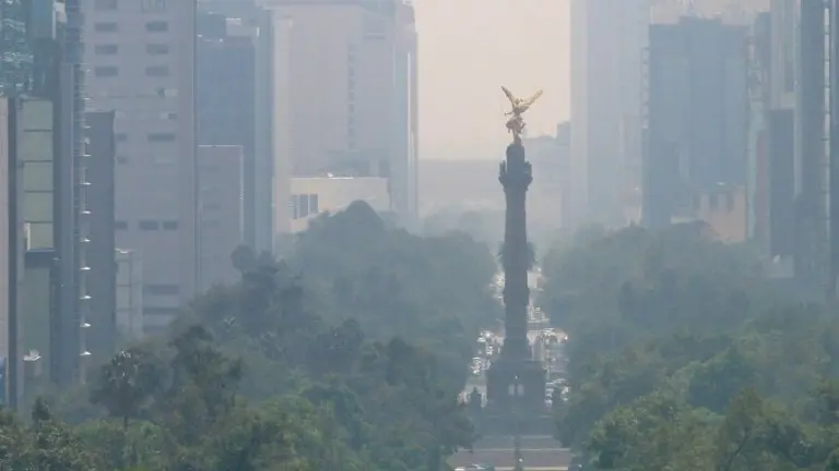 <p>Vista del centro de Ciudad de México el 2 de julio de 2016</p>