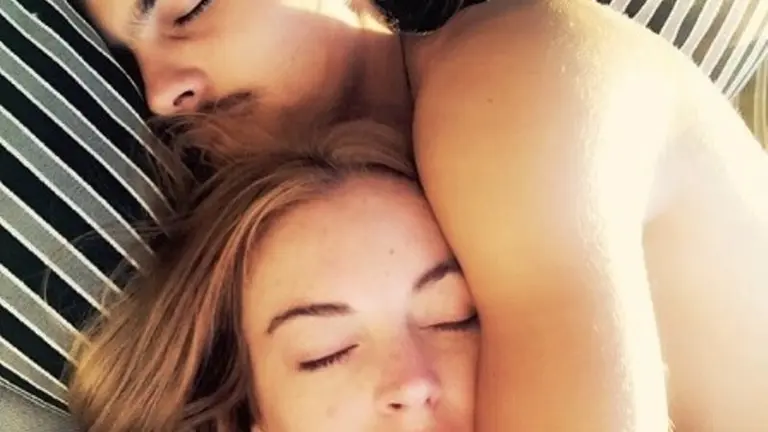 Lindsay Lohan y foto