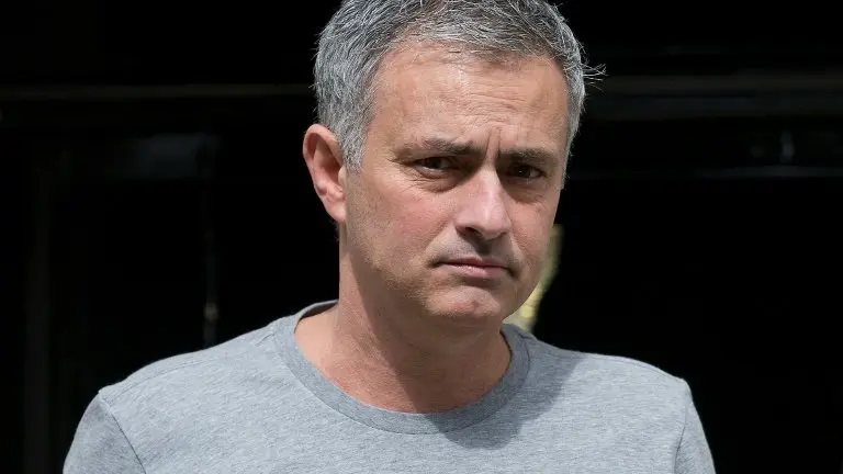 <p>El entrenador del Manchester United José Mourinho el 27 de mayo de 2016 en Londres</p>