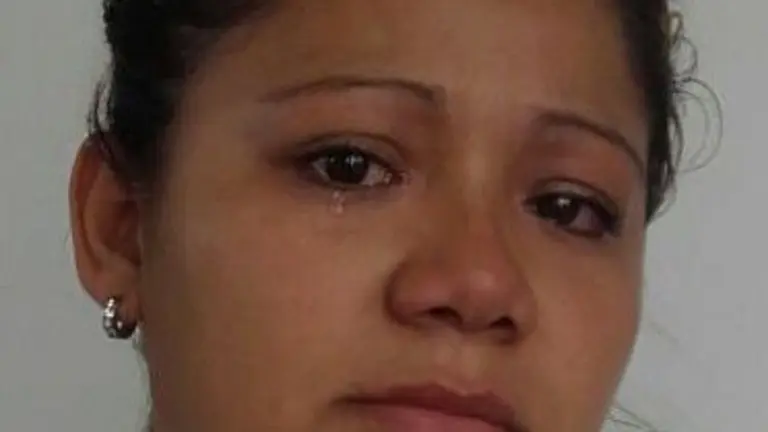 detenida llorando
