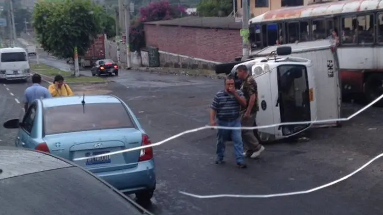 accidente de tránsito en Molsa