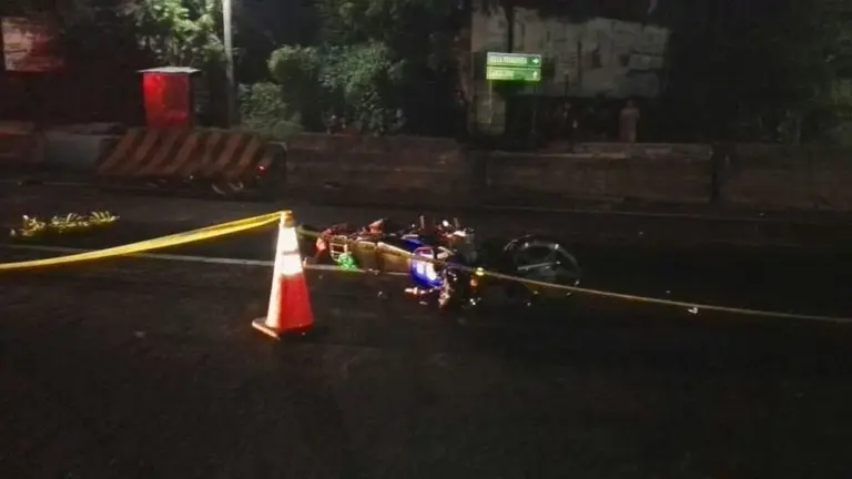 Accidente moto