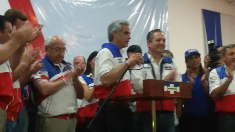 Edwin Zamora y Mauricio Interiano