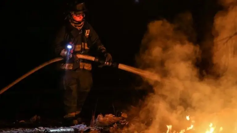 foto de incendio