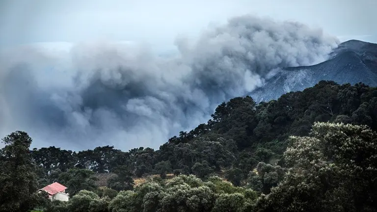 Volcán Turrialba de Costa Rica