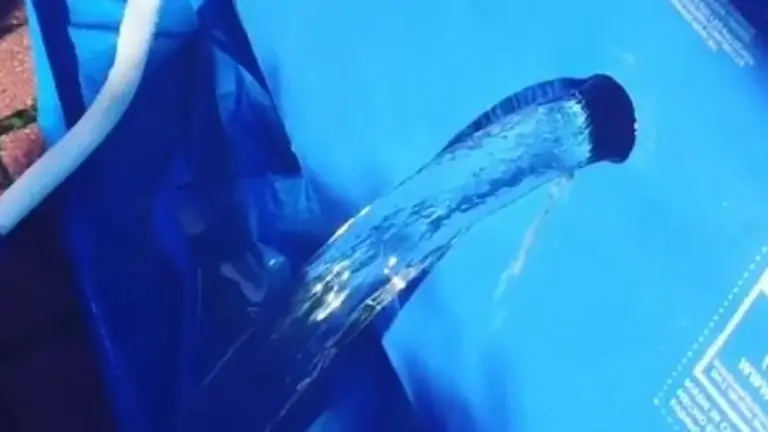 chorro de agua