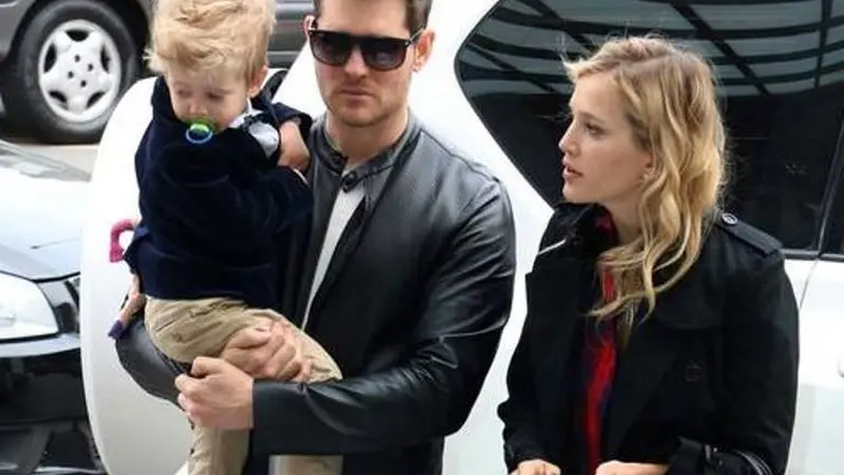 Michael Bublé y su hijo