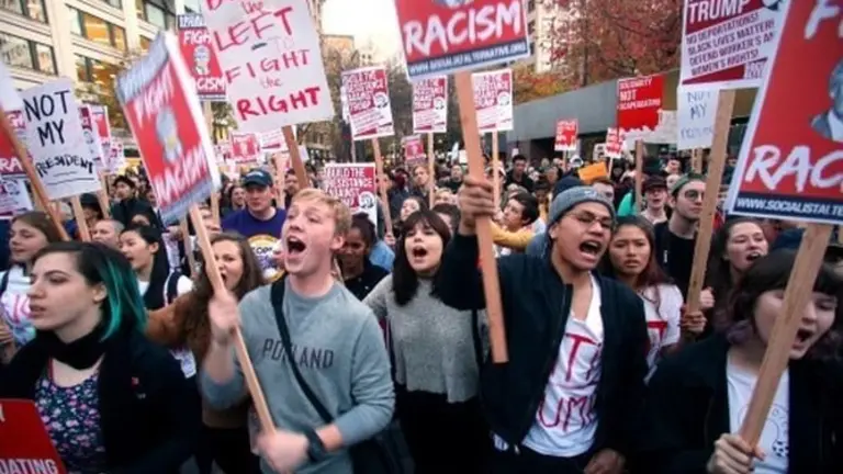 protestas contra trump