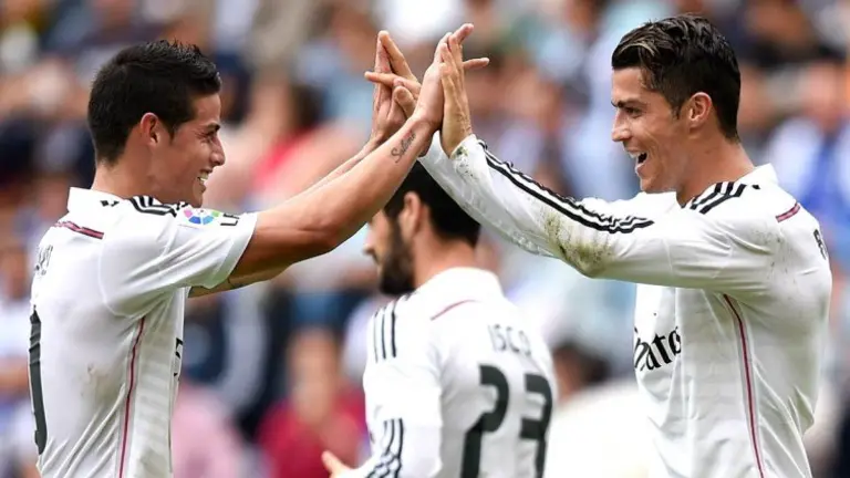 James y CR7