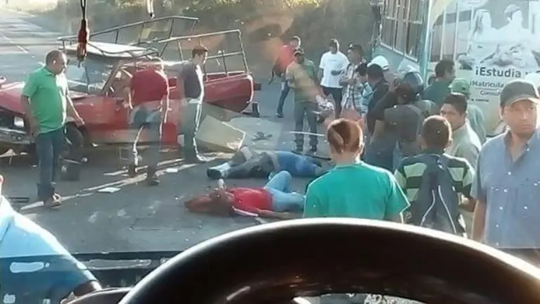 Muerto en accidente