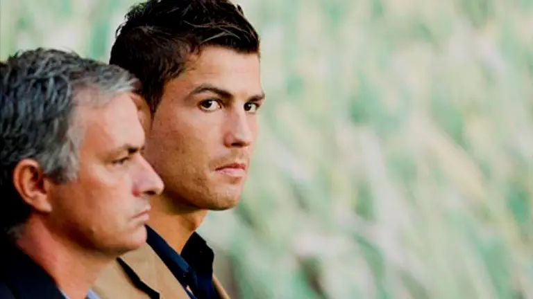 Cristiano y Mourinho