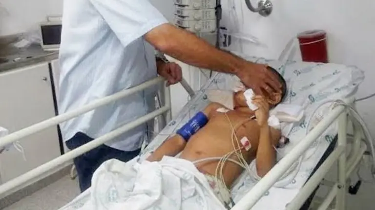 niño herido