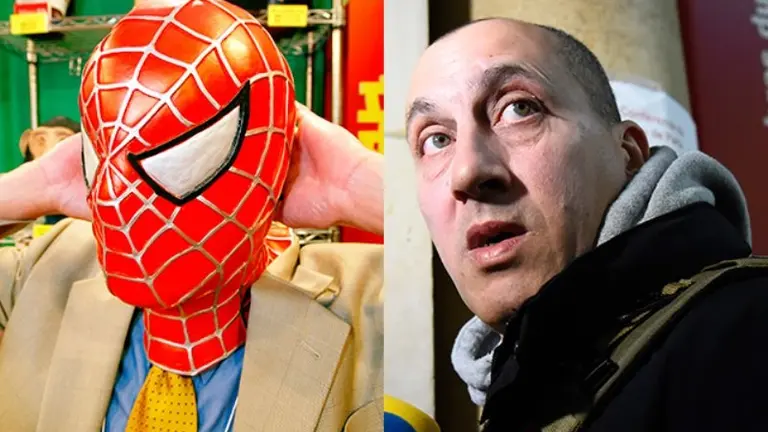 Ladron apodado Hombre Araña