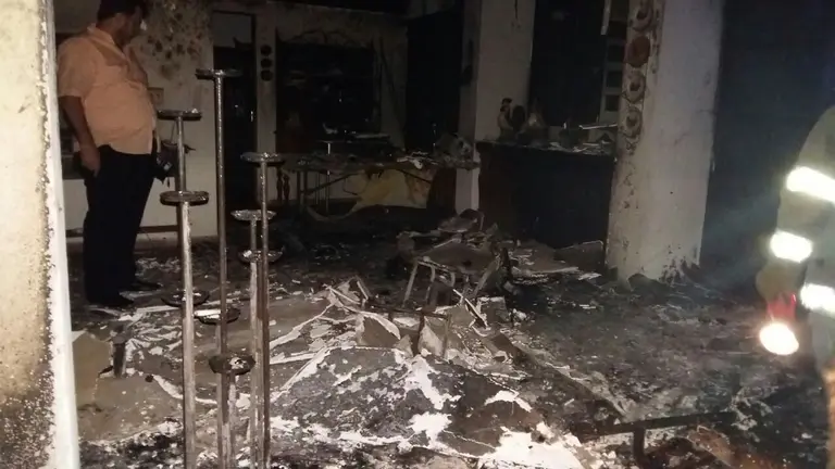 incendio en vivienda