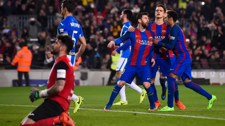 Barcelona venció 2-1 al Leganés