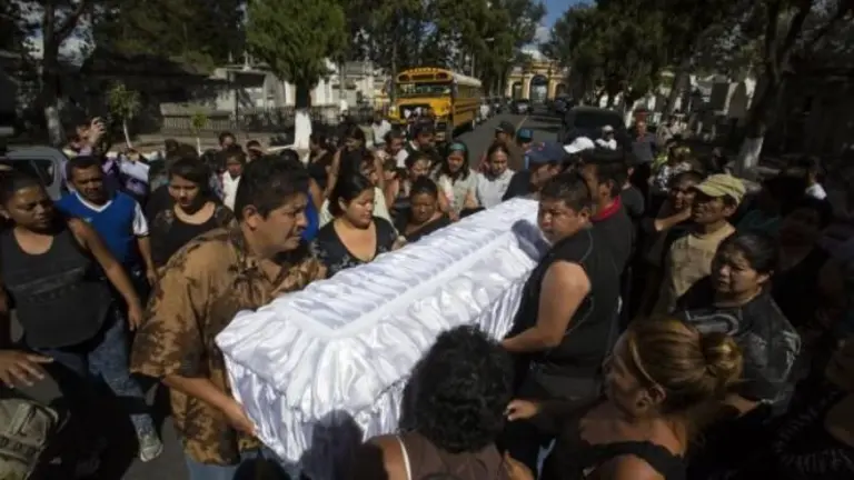 victima incendio Guatemala